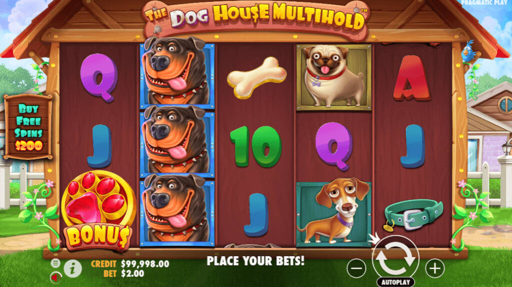 The Dog House Multihold slot 